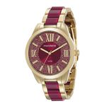 Relógio Mondaine Feminino Dourado e Pink 76682lpmvde3