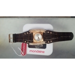 Relógio Mondaine Feminino Fashion Bracelete Café