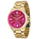 Relógio Mondaine Feminino Glamour 76613lpmvde1 Rosa Gold