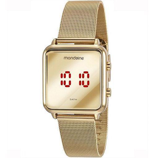 Relógio Mondaine Feminino Led 32008MPMVDE1