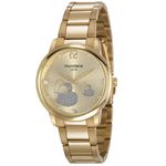 Relógio Mondaine Feminino Metal Dourado 53627lpmvde1