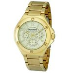 Relógio Mondaine Feminino Multifunção Dourado 94493lpmgds3