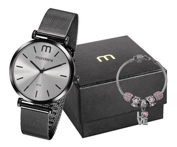Relógio Mondaine Feminino Original Garanti NF 53780LPMVPE3K2