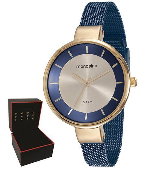 Relógio Mondaine Feminino Original Garantia NF 76597LPMVLE2