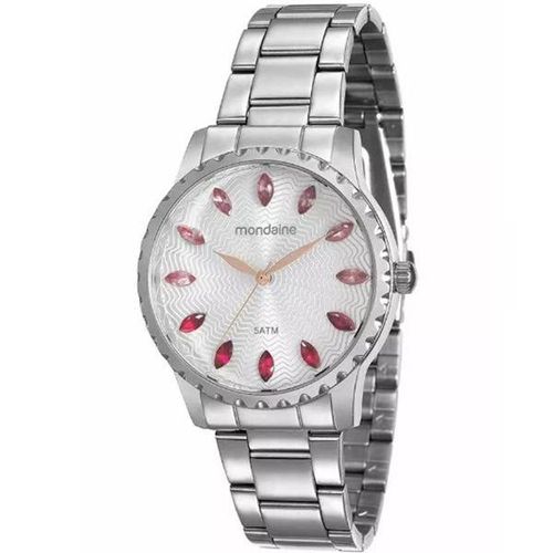 Relógio Mondaine Feminino Prata Casual 99170l0mvne4