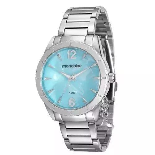 Relógio Mondaine Feminino Prata Ping Sereia 76643l0mvne3