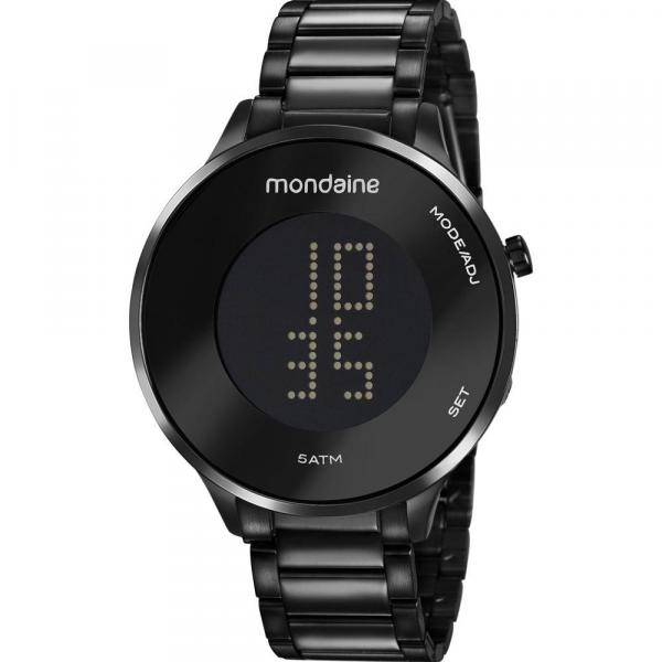 Relógio Mondaine Feminino Preto 53786LPMVPE3