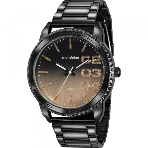 Relógio Mondaine Feminino Preto 76725LPMVPE1