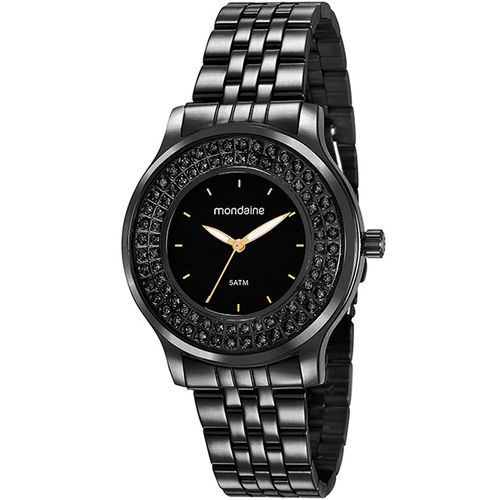 Relógio Mondaine Feminino Preto 99266lpmvpe3