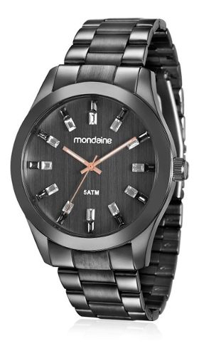 Relogio Mondaine Feminino Preto A Prova Dagua 78663lpmvpa5