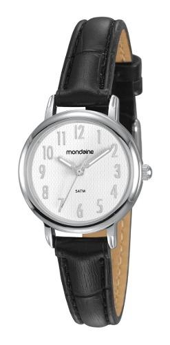 Relogio Mondaine Feminino Pulseira de Couro Pequeno 83476l0mvnh1