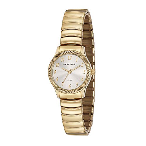 Relogio Mondaine Feminino Ref: 32104lpmvde1 Mola Dourado