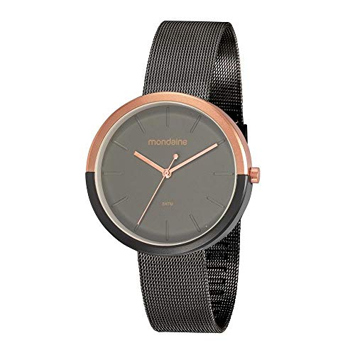 Relogio Mondaine Feminino Ref: 32120lpmvue2 Minimalista Bicolor