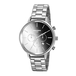 Relogio Mondaine Feminino Ref: 32119l0mvne2 Cronógrafo Prateado