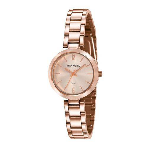 Relogio Mondaine Feminino Ref: 53611lpmvre2 Social Rosé