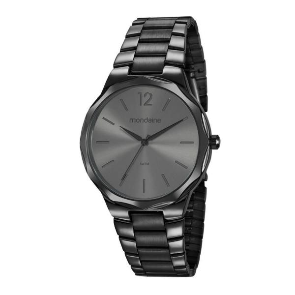 Relogio Mondaine Feminino Ref: 53750lpmvpe3 Fashion All Black