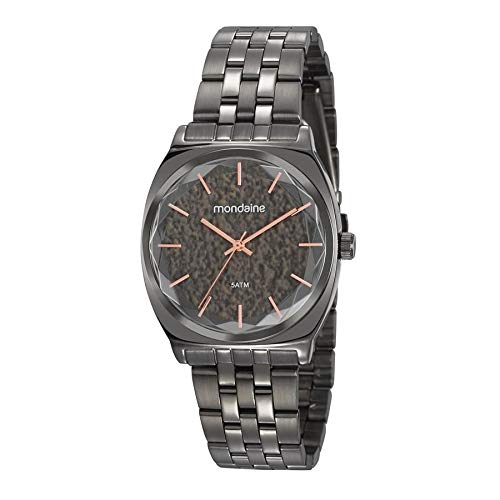 Relogio Mondaine Feminino Ref: 53763lpmvse1 Fashion Grafite