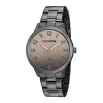 Relogio Mondaine Feminino Ref: 53785lpmvse3 Fashion Grafite