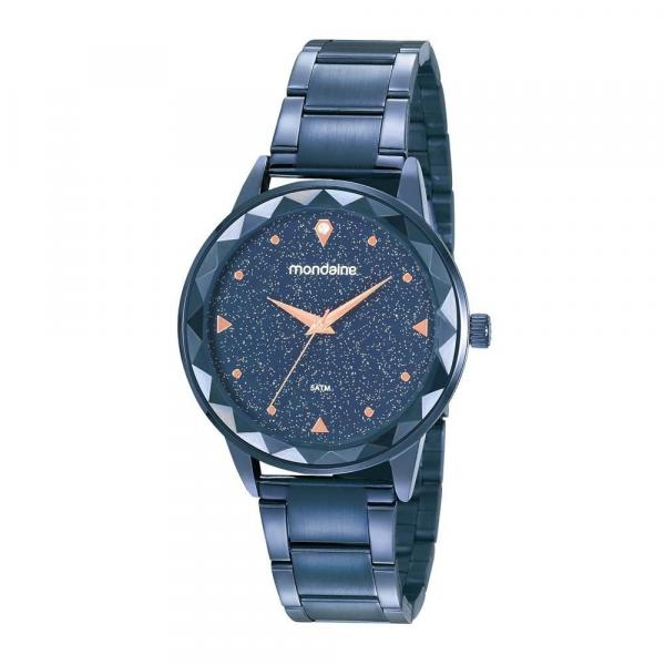 Relogio Mondaine Feminino Ref: 53971lpmves3 Fashion Azul