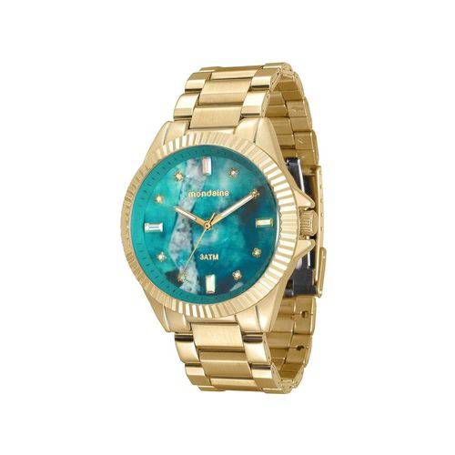 Relogio Mondaine Feminino Ref: 76646l0mvne4 Madre Pérola Dourado