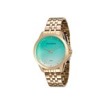 Relogio Mondaine Feminino Ref: 99162lpmvde2 Degradê Dourado