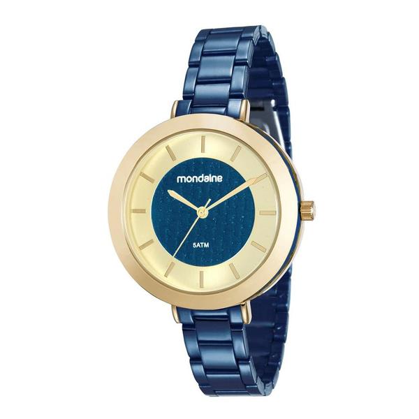 Relogio Mondaine Feminino Ref: 99172lpmvle3 Fashion Azul