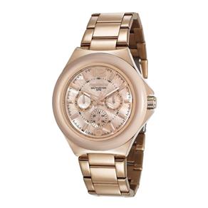 Relogio Mondaine Feminino Ref: 99366lpmvrs2 Multifunção Rosé