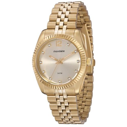 Relógio Mondaine Feminino Riviera com Strass 94259lpmtds3