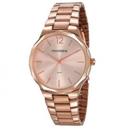 Relogio Mondaine Feminino Rose a Prova Dagua 53750LPMVRE2