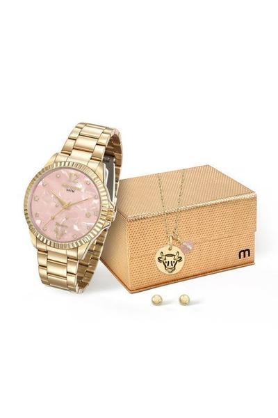 Relógio Mondaine Feminino Signo Touro 99128lpmkde4k1