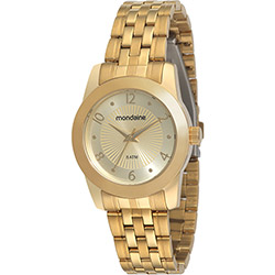 Relógio Mondaine Feminino Social - 78188LPMBDA1 - Dourado