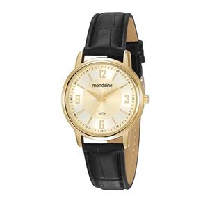 Relogio Mondaine Feminino Social Dourado