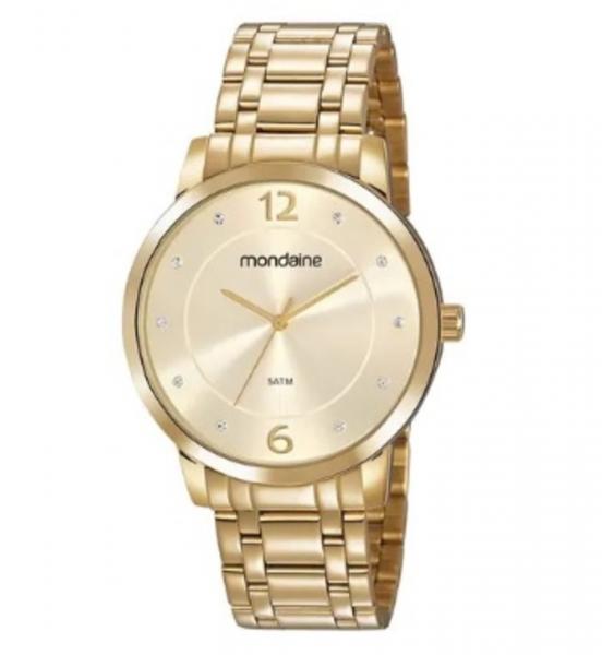 Relogio Mondaine Feminino Visor Champagne 83467lpmvde1