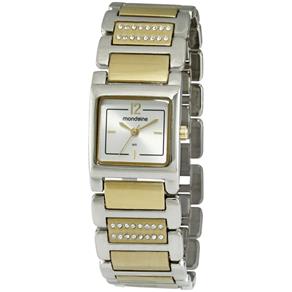 Relógio Mondaine Harley Clássico Feminino 94459LPMNBM2 Resistente à Agua Vidro Cristal