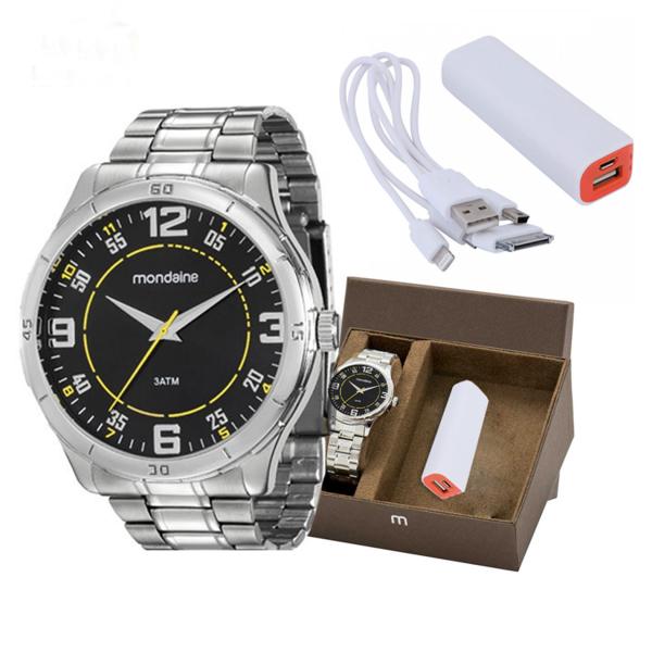 Relógio Mondaine Kit Masc. 99056g0mvne2, C/ Garantia e Nf