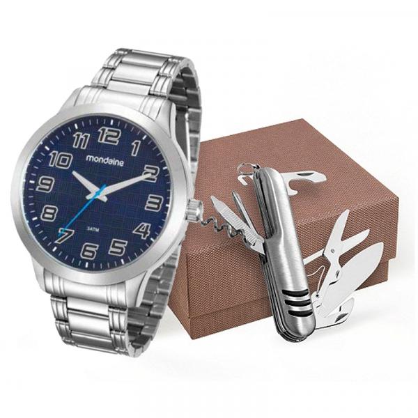 Relógio Mondaine Kit Masculino 99143g0mvne2, C/garantia e Nf