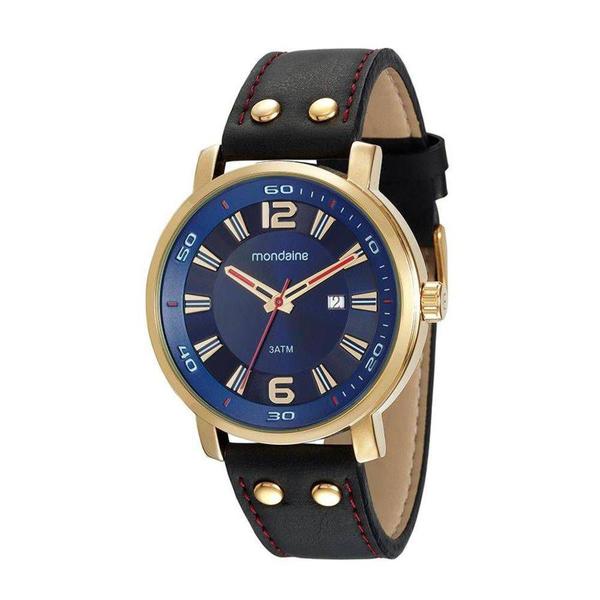 Relógio Mondaine Masculino 53591GPMVDH2 Casual Dourado