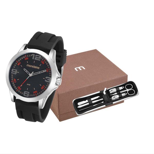 Relógio Mondaine Masculino 99188G0MVNI2K2 Prateado