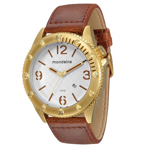 Relógio Mondaine Masculino Calendário 76411gpmgdh2