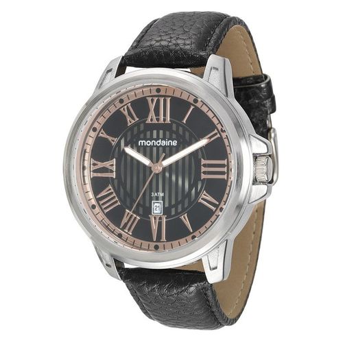 Relógio Mondaine Masculino Couro 76463g0mgnh1