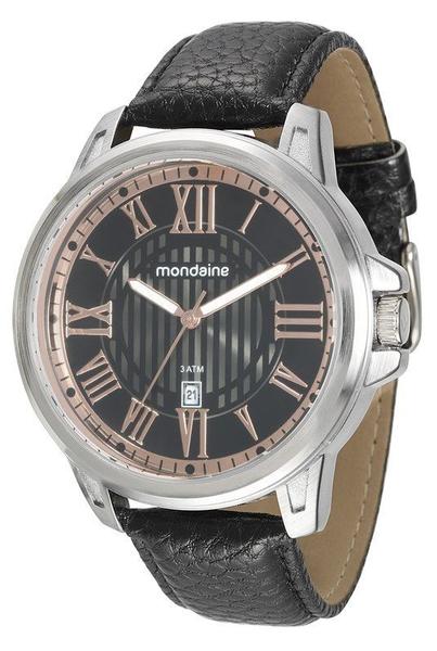 Relógio Mondaine Masculino Couro 76463g0mgnh1