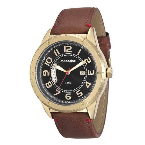 Relógio Mondaine Masculino Couro 76543gpmgdh2