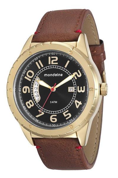 Relógio Mondaine Masculino Couro 76543gpmgdh2