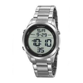 Relogio Mondaine Masculino Digital Prata 53965G0mvne1