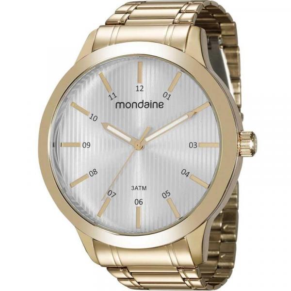 Relógio Mondaine Masculino Dourado Classico 99135GPMVDE2