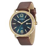 Relógio Mondaine Masculino Dourado e Azul 99153gpmvdh1