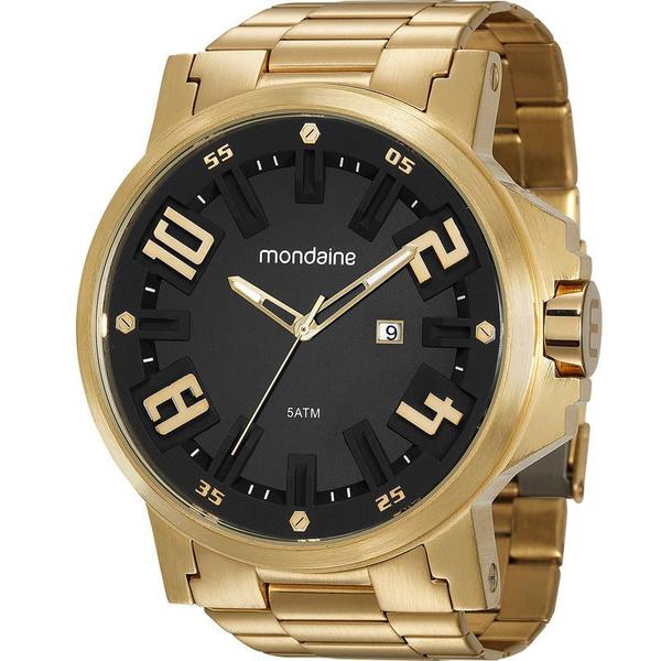 Relógio Mondaine Masculino Dourado Urbano 99233GPMVDS1