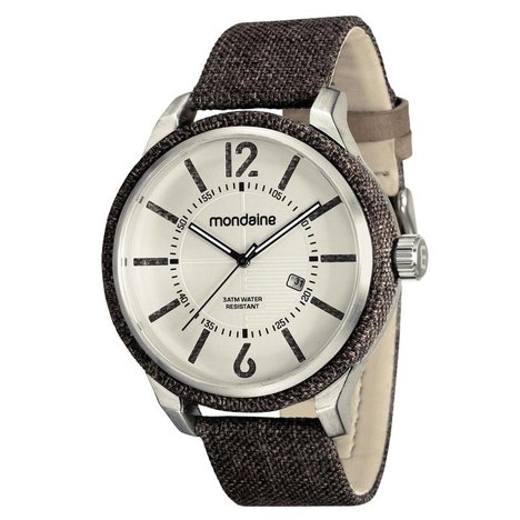 Relógio Mondaine Masculino em Couro na Cor Marrom - 89009G0mvnd1