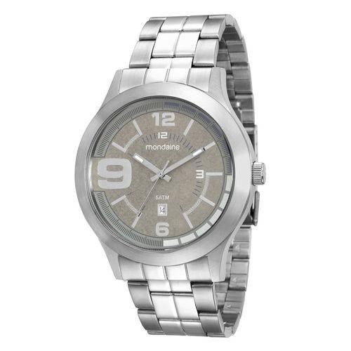 Relógio Mondaine Masculino Prata 94963g0mvna2