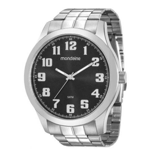 Relógio Mondaine Masculino Prata 99195g0mvne1